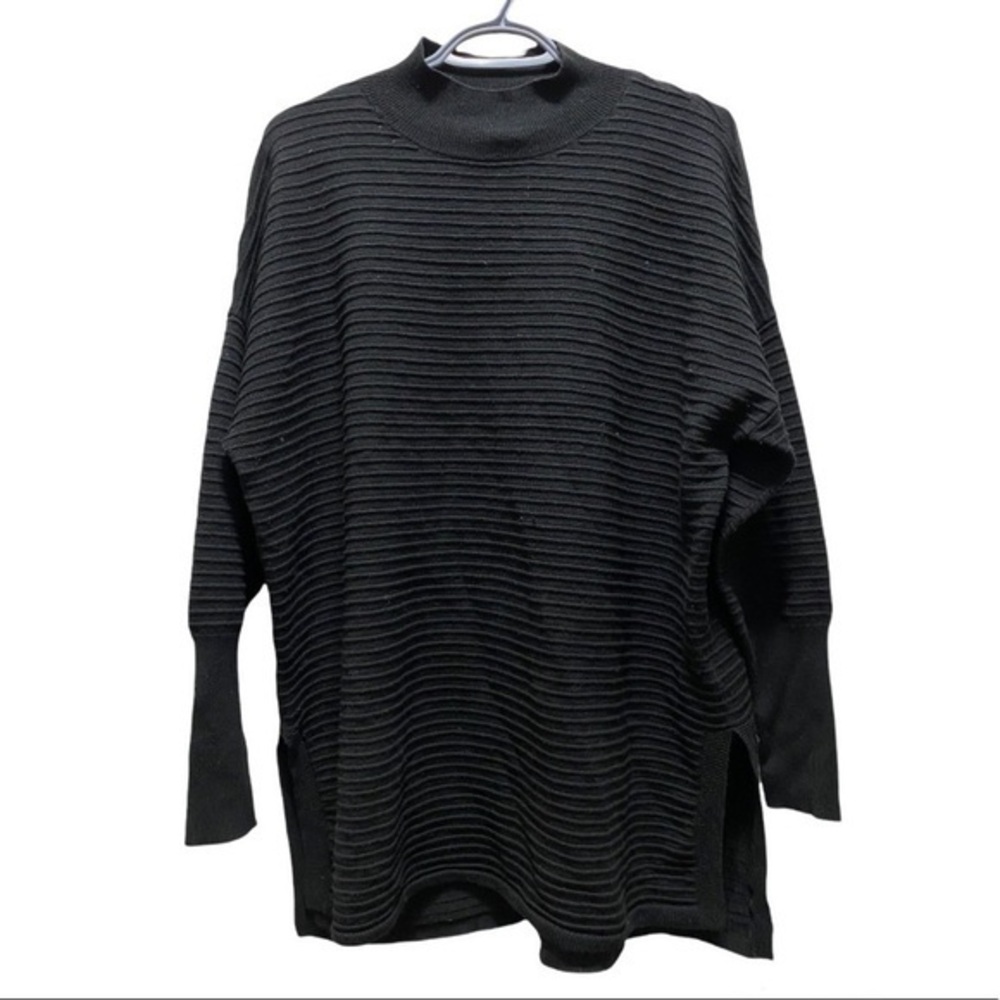 MAX Studio Black Pullover Long Sleeves Sweater size 2X